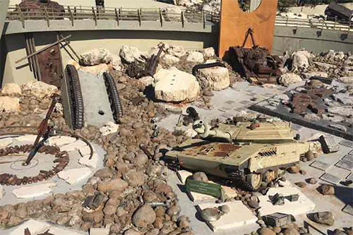 museo de Mleeta, el abismo Diplomáticos y periodistas cubanos recorren museo de Hezbolá